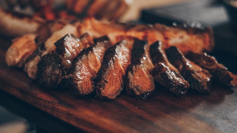 Corte de carne a la parrilla